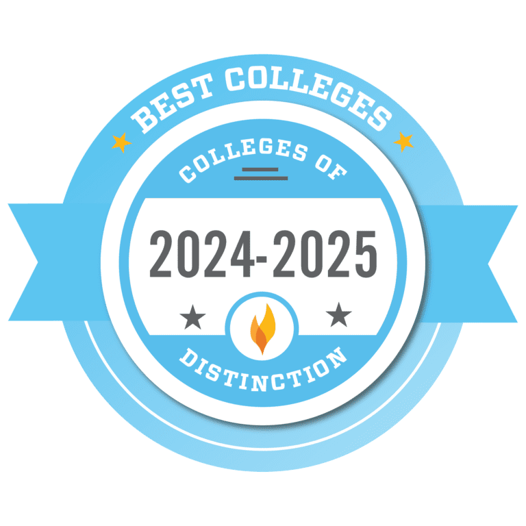 Colleges of Distinction badge 2024-25