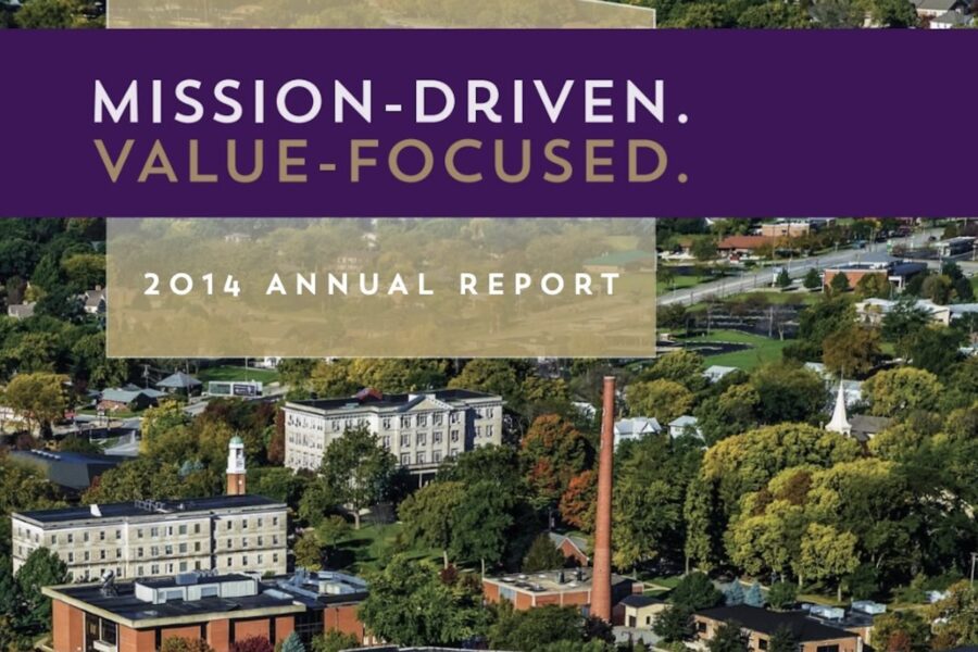 2014 Annual Report Cover