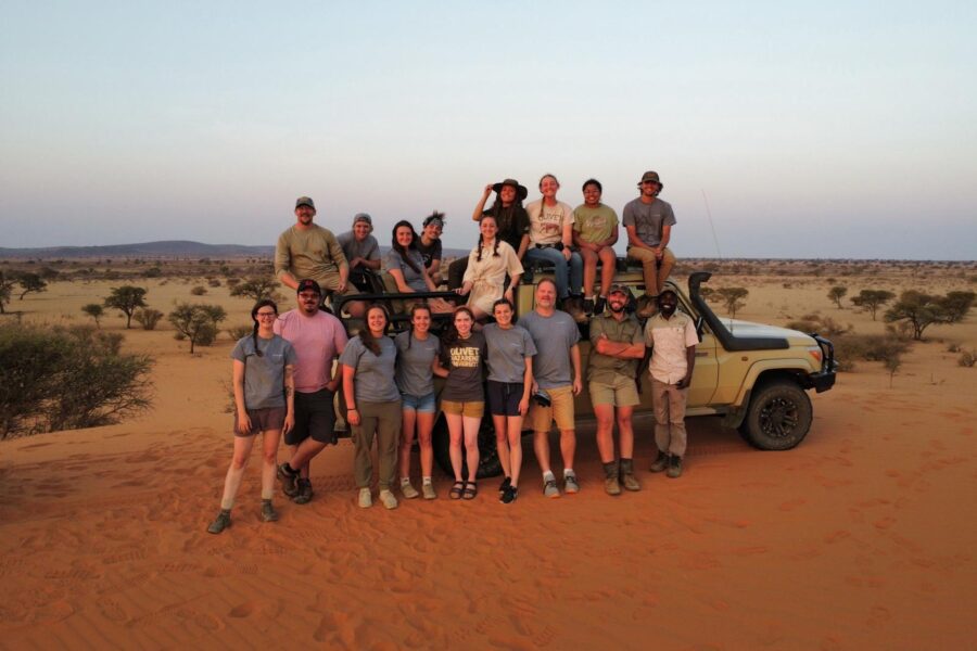 Group of students in Nambodia