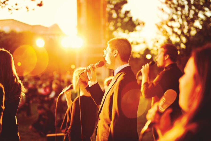 Pops singers at ONU