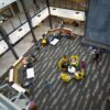 Reed lounge from above